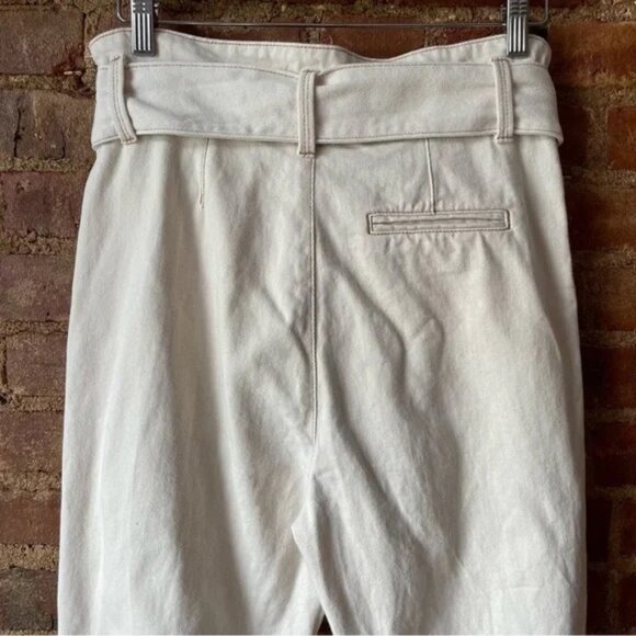 Sezane Austin Trousers Ecru NWOT - Picture 4 of 7